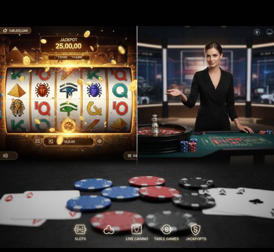 الألعاب المتوفرة في كازينو مصر